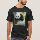 T-shirt Panda géant se reposant contre l'arbre (Devant)