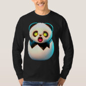T-shirt Panda hatches from egg (Devant)