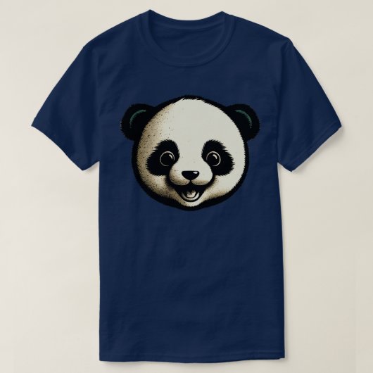 T-shirt Panda heureux (Design devant)