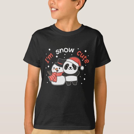 T-shirt Panda I'm (Devant)