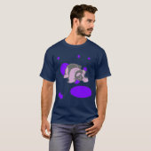 T-shirt panda impressionnant frais fou (Devant entier)
