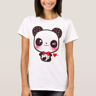 T-shirt Panda Kawaii