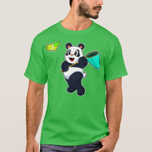 T-shirt Panda Landing net Bamboo