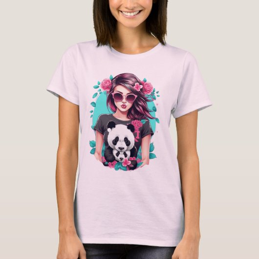T-shirt Panda Love (Devant)