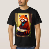 T-shirt "Panda Majesty : une merveille monochrome" (Devant)