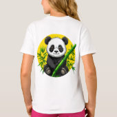 T-shirt Panda mignon (Dos)