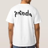 T-Shirt Panda Mignon (Dos)
