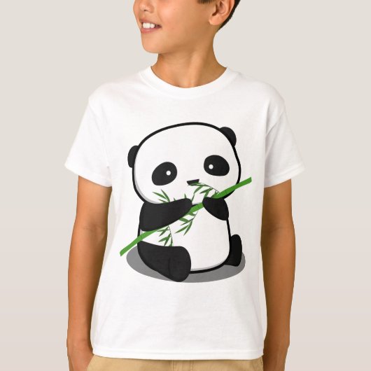 T-shirt Panda mignon (Devant)