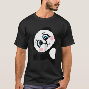 T-shirt Panda Motif Pour Et Enfants Panda Bear Baseball