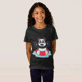 T-Shirt Panda natation Lifebuoy (Devant entier)