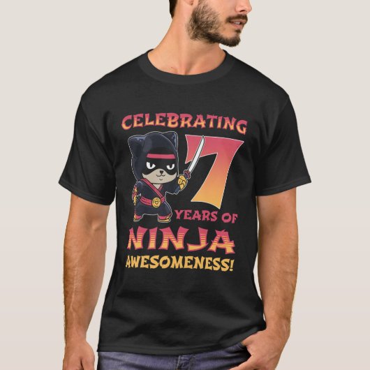 T-shirt Panda Ninja I M 7 Sept Ninja 7E (Devant)