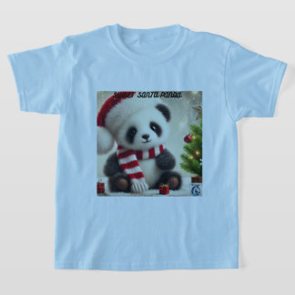 T-shirt Panda Noël