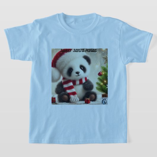 T-shirt Panda Noël (Poser)
