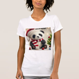 T-shirt Panda Noël
