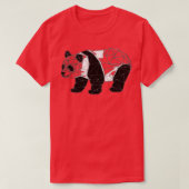 T-shirt panda origami 9 (Design devant)