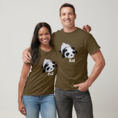 T-shirt Panda paresseux (Unisexe)