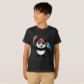 T-shirt Panda pirate (Devant entier)