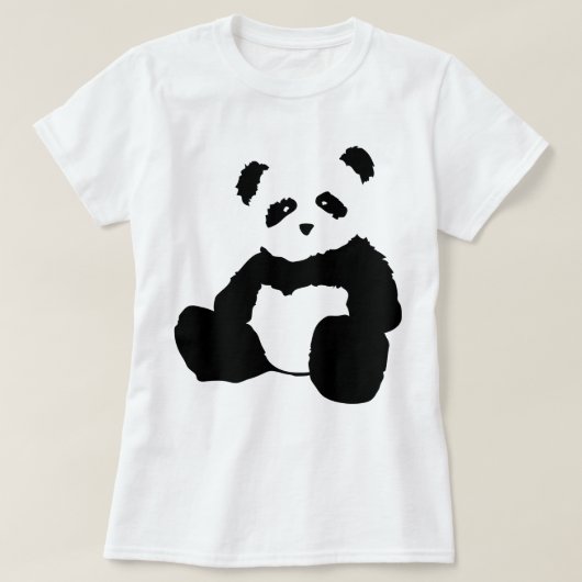 T-shirt panda plush (Design devant)
