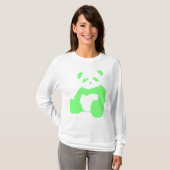 T-shirt panda plush. (Devant entier)
