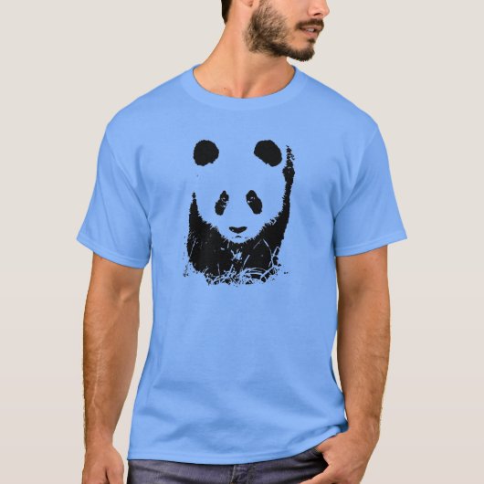 T-shirt Panda Pop Art (Devant)