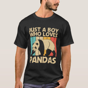 T-shirt Panda Pour Animal Ours Panda