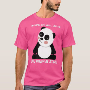 T-shirt Panda Pour Hommes Papa Noir Blanc Ours Cuisine 1