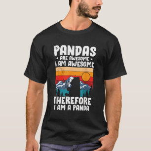 T-shirt Panda Pour Panda Bear