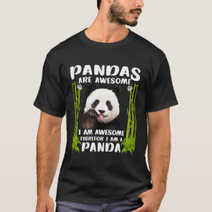 T-shirt Panda Pour Panda Bear