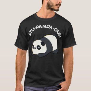 T-shirt Panda Pun animal mignon Stupandaous 1