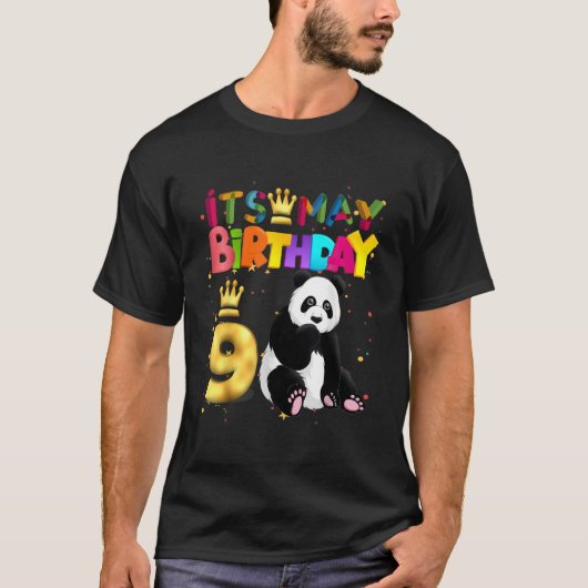 T-shirt Panda Py Animal 9Ème Panda (Devant)