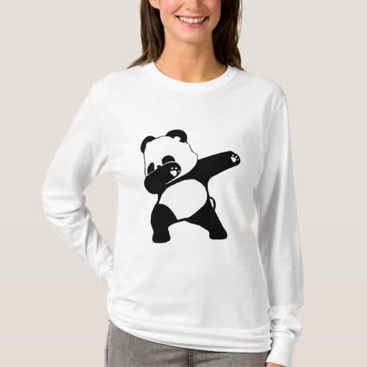 T-shirt Panda qui dab (Devant)