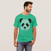 T-shirt panda rayures (Devant entier)