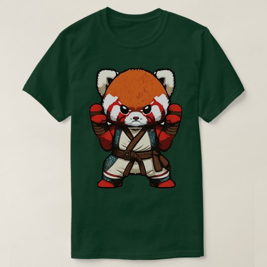 T-shirt Panda red Karat 3 (Design devant)