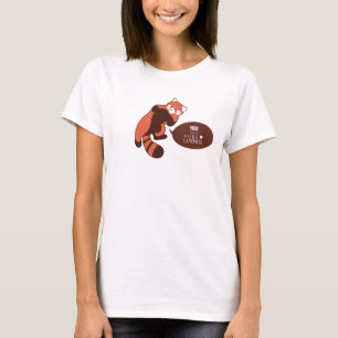 T-shirt Panda rouge