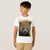 T-shirt Panda rouge (Devant entier)