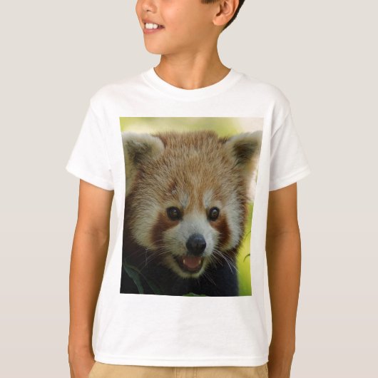 T-shirt Panda rouge (Devant)