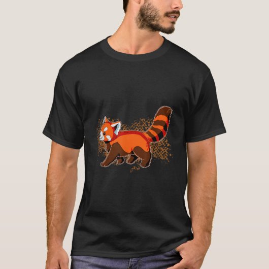 T-shirt Panda rouge (Devant)