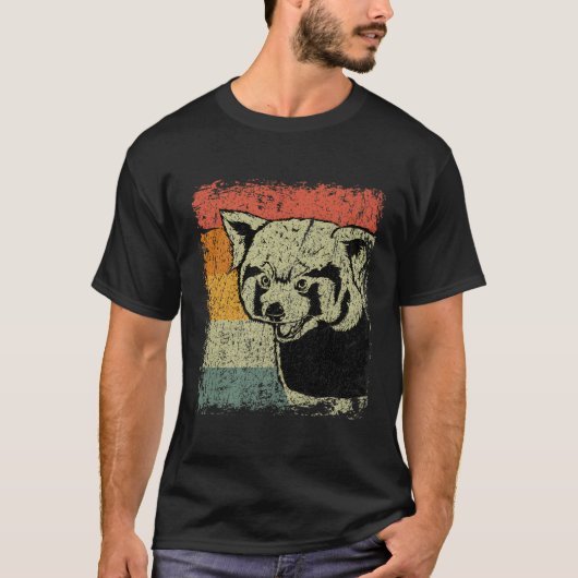 T-shirt Panda rouge (Devant)
