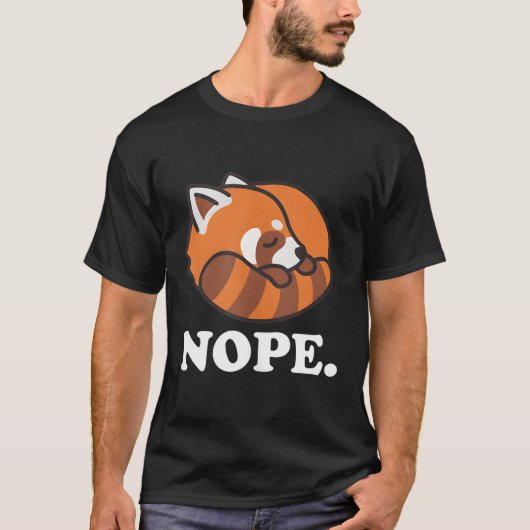 T-shirt Panda rouge (Devant)