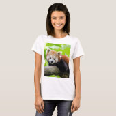 T-shirt Panda rouge (Devant entier)