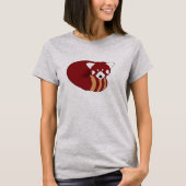 T-shirt Panda rouge (Devant)