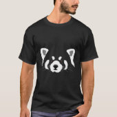 T-shirt Panda rouge (Devant)
