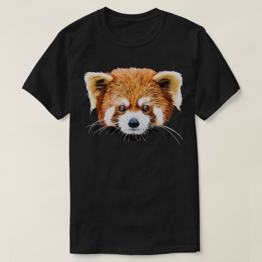 T-shirt Panda rouge (Design devant)