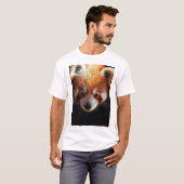 T-SHIRT PANDA ROUGE (Devant entier)