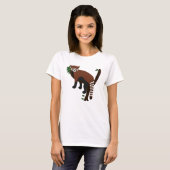 T-shirt Panda rouge (Devant entier)