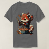 T-shirt Panda rouge2 (Design devant)