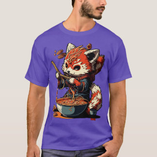 T-shirt Panda rouge4