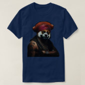 T-shirt Panda Rouge mafia (Design devant)
