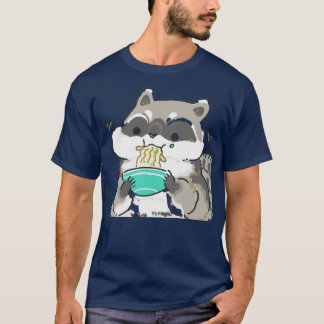 T-shirt panda rouge mignon 26
