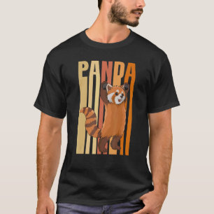 T-shirt Panda Rouge Pour Un Gardien Zoo Rouge Panda 1